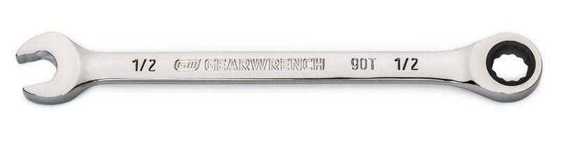 GEARWRENCH 1/2"" 4 Degree Swing Arch 12 Point Ratcheting Combination Wrench - 86945 - Image 1